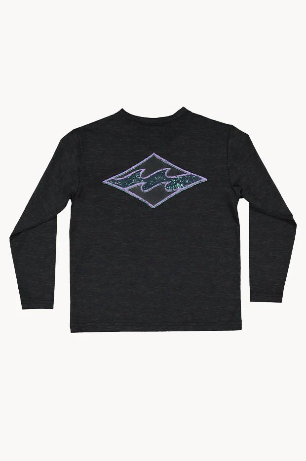 Boys Diamond Shoreline Long Sleeve Suntop - Image 4