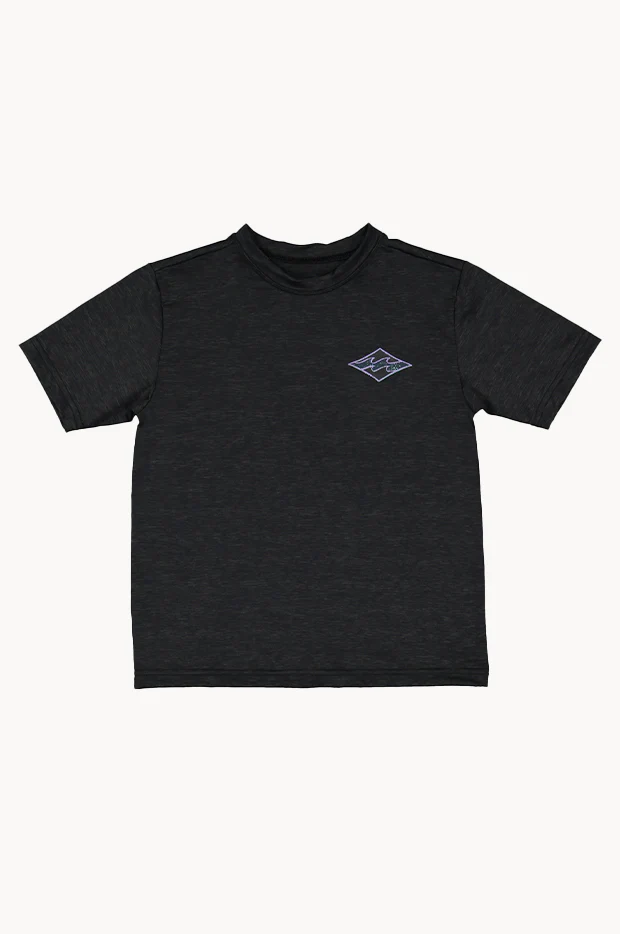 Boys Diamond Shoreline Short Sleeve Suntop - Image 3