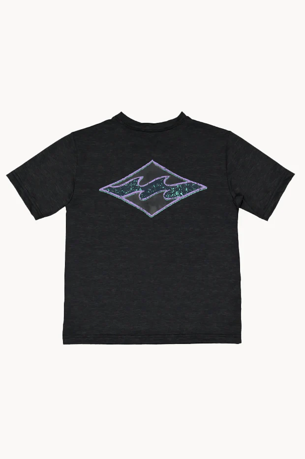 Boys Diamond Shoreline Short Sleeve Suntop - Image 4