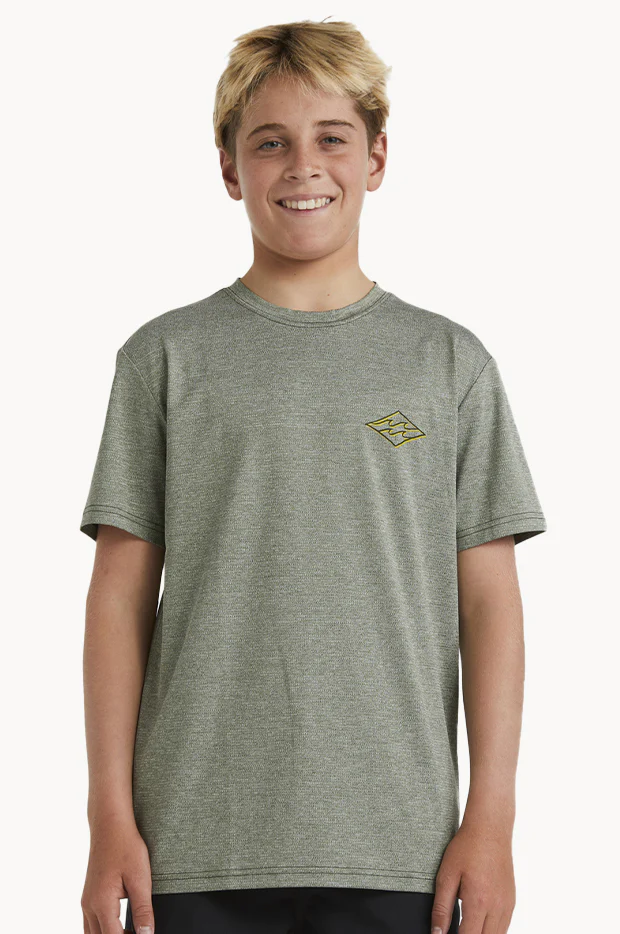 Boys Diamond Shoreline Short Sleeve Suntop