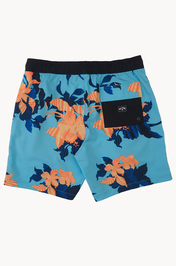 Boys Floral Sundays Layback Boardshort - Image 2