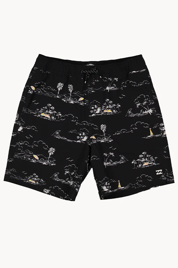 Boys Good Times Layback Boardshort