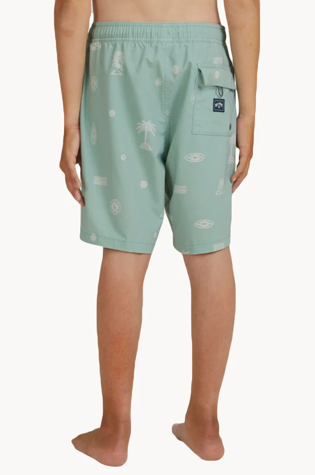 Boys Palm Sundays Layback Boardshort - Image 2