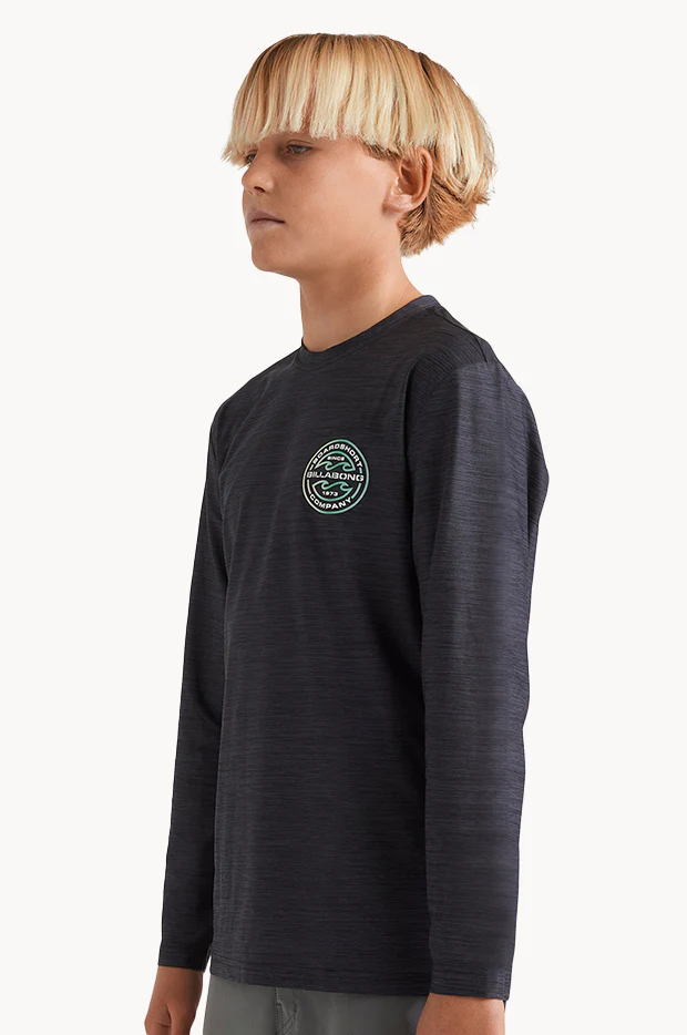 Boys Rotor Shoreline Long Sleeve Suntop - Image 3