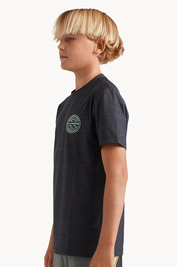 Boys Rotor Shoreline Short Sleeve Suntop - Image 3