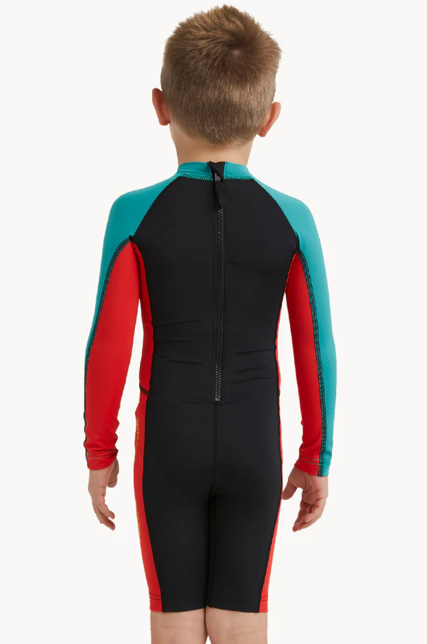Boys Straya Long Sleeve Sunsuit - Image 2