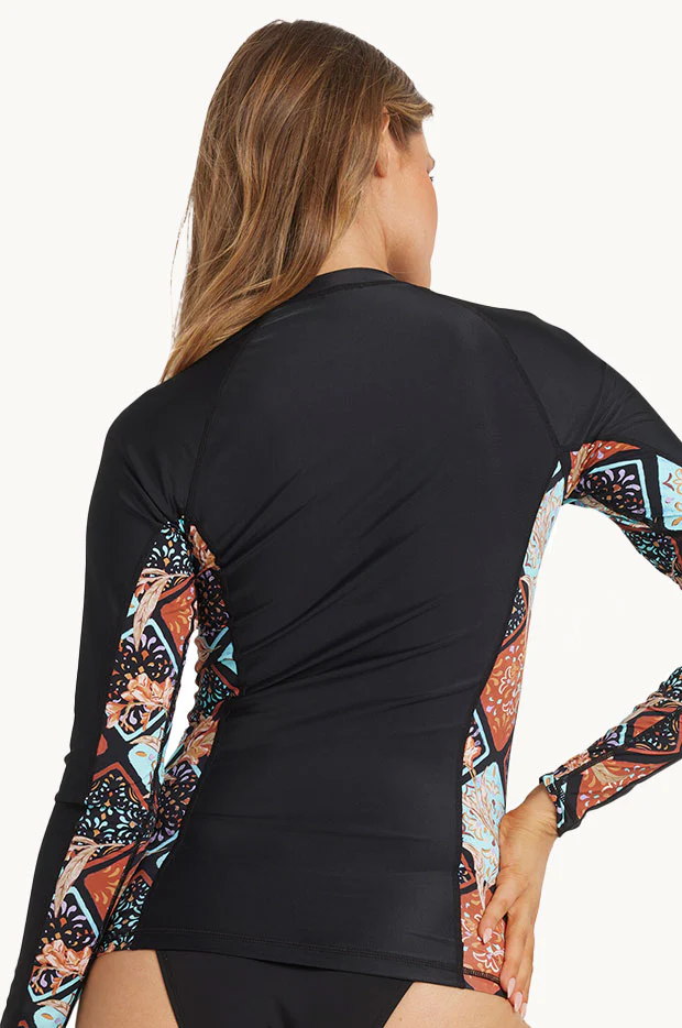 Forever Folk Reef Break Long Sleeve Suntop - Image 2