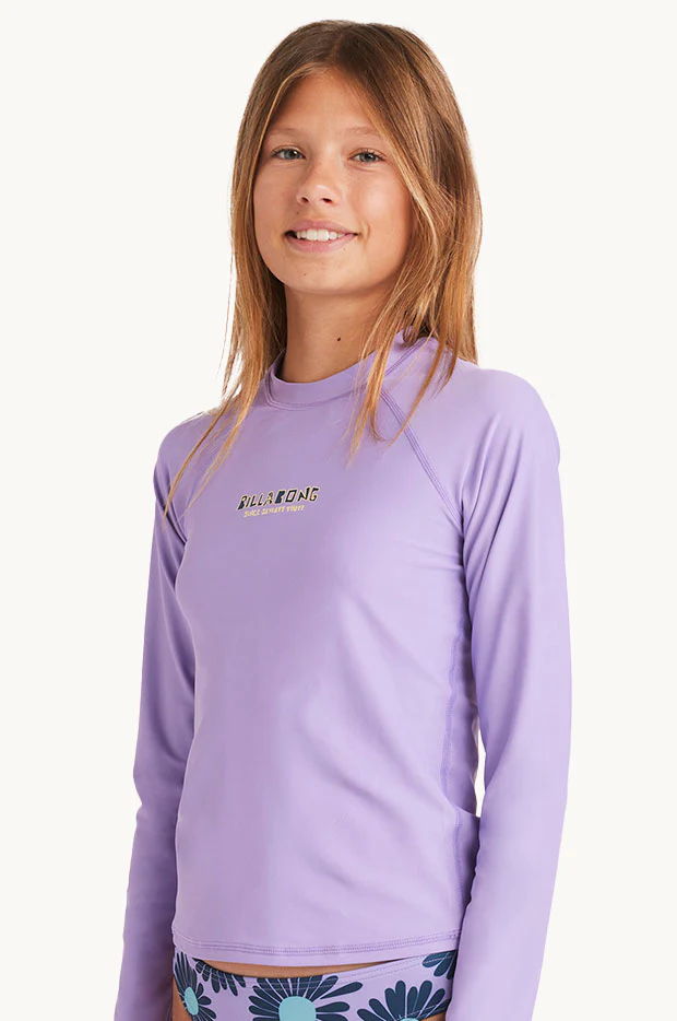 Girls Heat Wave Long Sleeve Suntop - Image 3