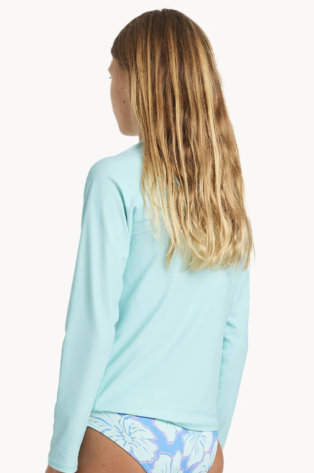 Girls Heat Wave Long Sleeve Suntop - Image 2