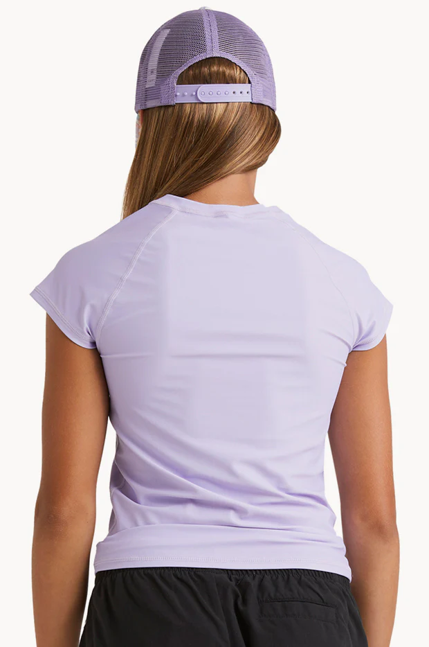 Girls Heat Wave Short Sleeve Suntop - Image 2