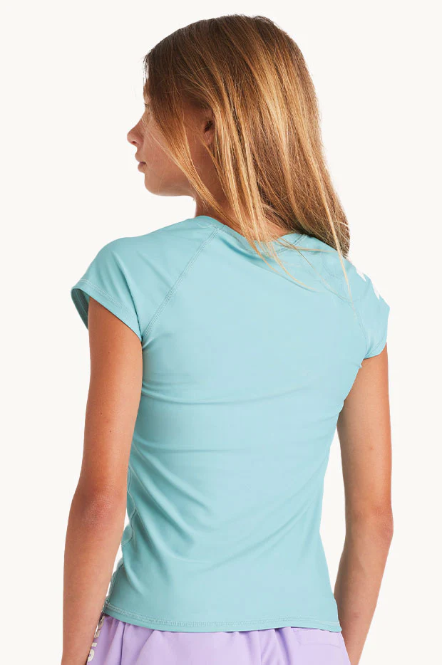 Girls Heat Wave Short Sleeve Suntop - Image 2