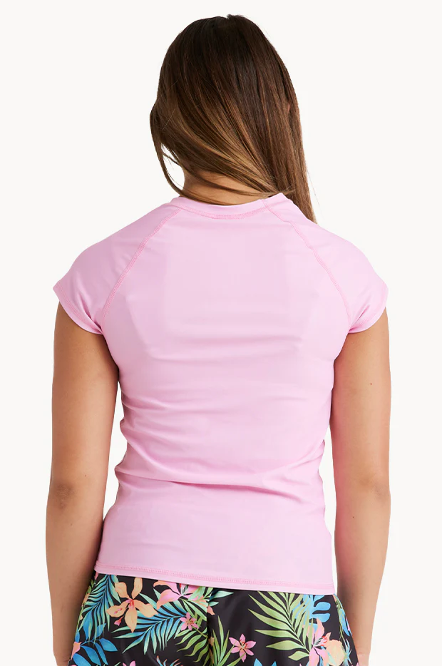Girls Heat Wave Short Sleeve Suntop - Image 2