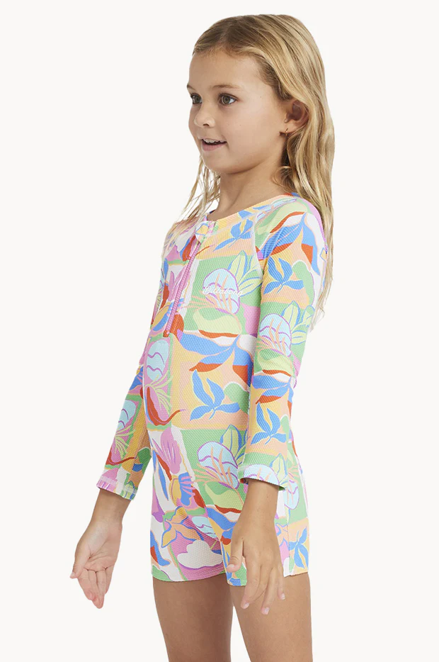Girls Sun Shift Shortie Sunsuit - Image 3