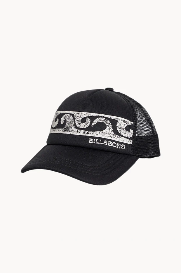 Girls Wave Fade Trucker Cap - Image 2