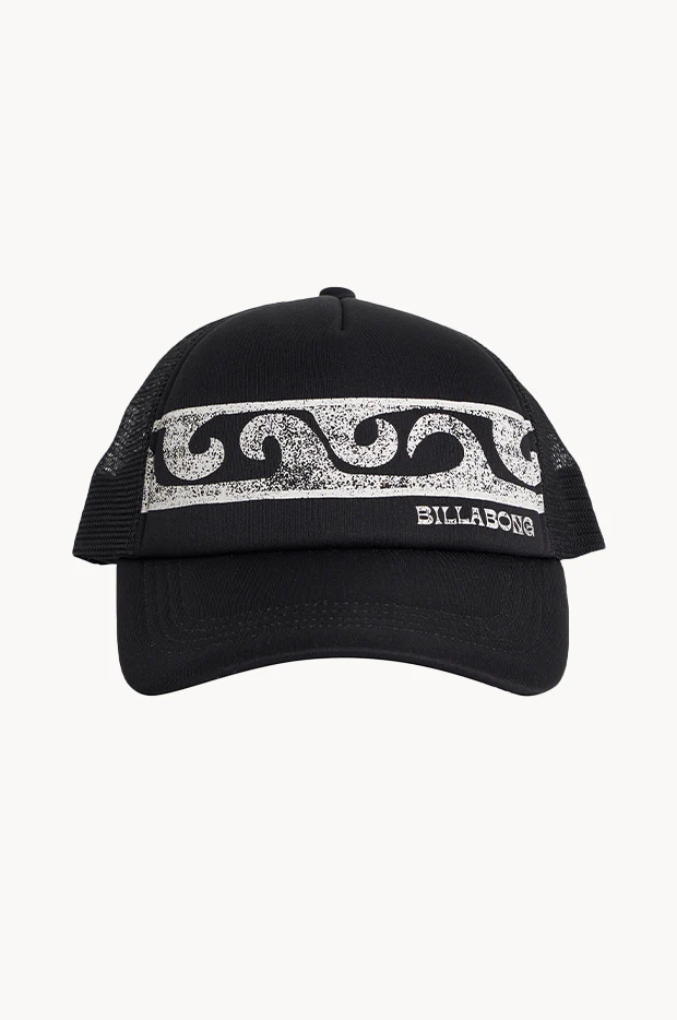 Girls Wave Fade Trucker Cap - Image 4