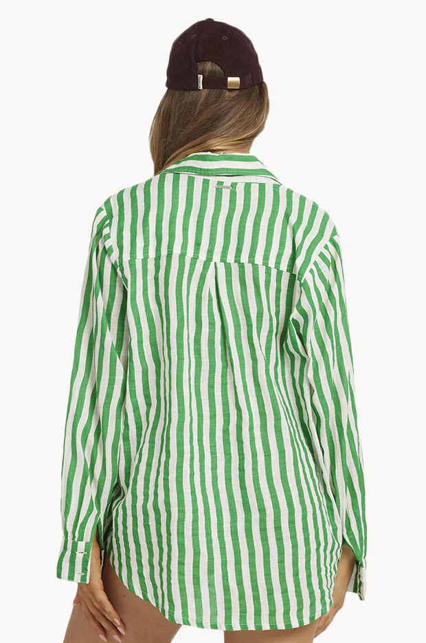 Kelly Stripe Swell Button Shirt - Image 2