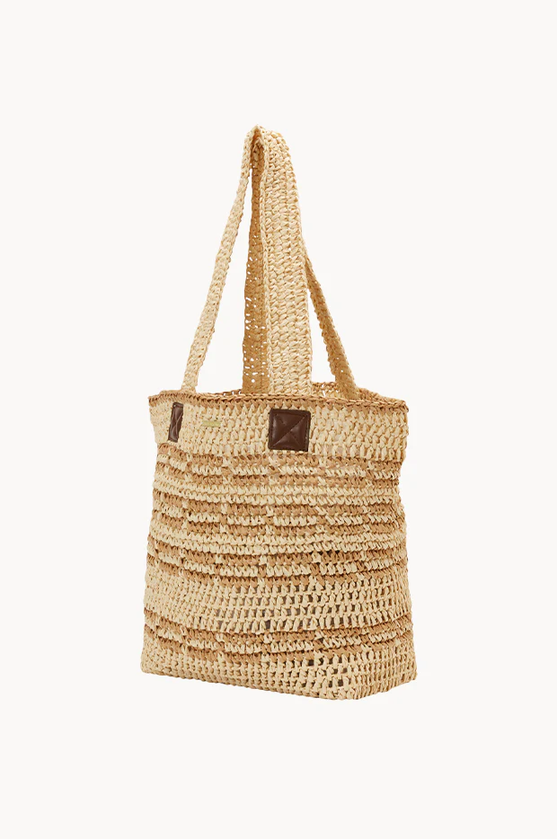 Live In The Sand Straw Tote Bag - Image 2
