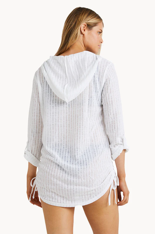 Lovechild Plain Hooded Kaftan - Image 3