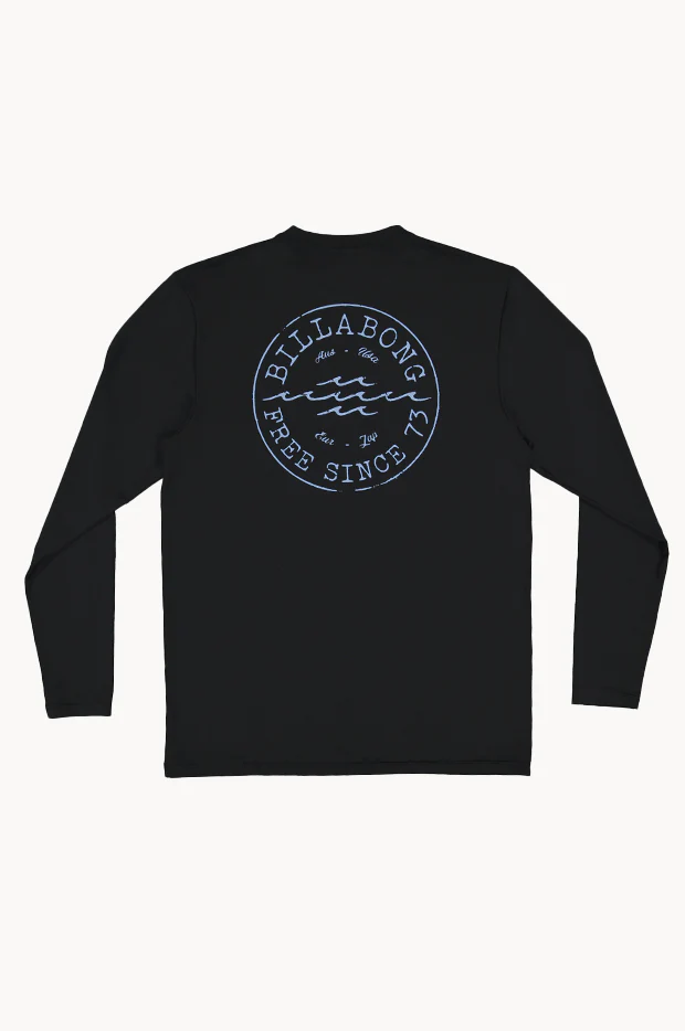 Mens Big Wave Daz Long Sleeve Suntop - Image 3