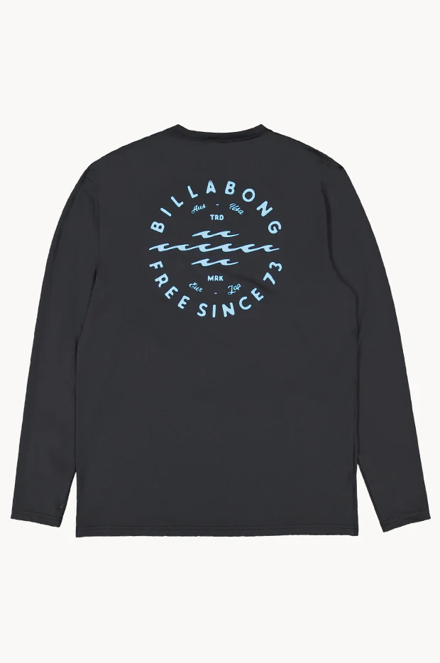 Mens Big Wave Daz Long Sleeve Suntop - Image 3
