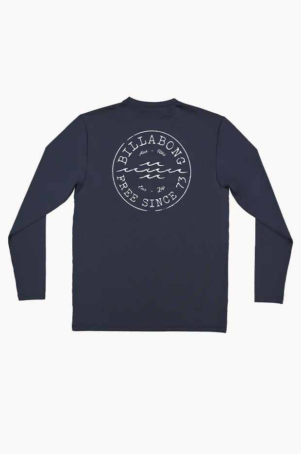 Mens Big Wave Daz Long Sleeve Suntop - Image 3