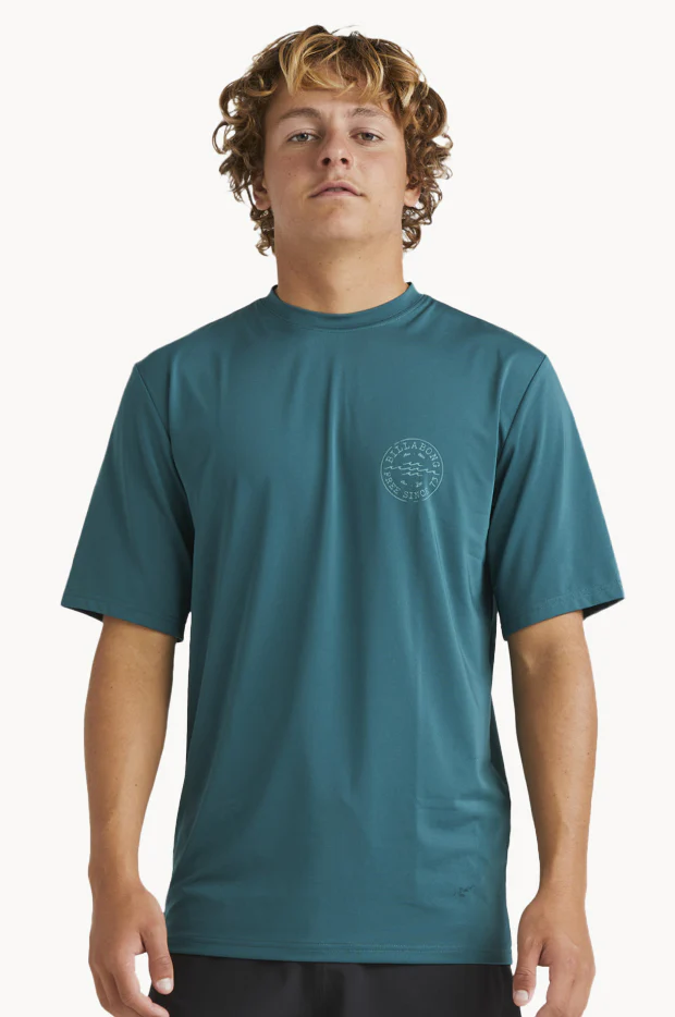 Mens Big Wave Daz Short Sleeve Suntop