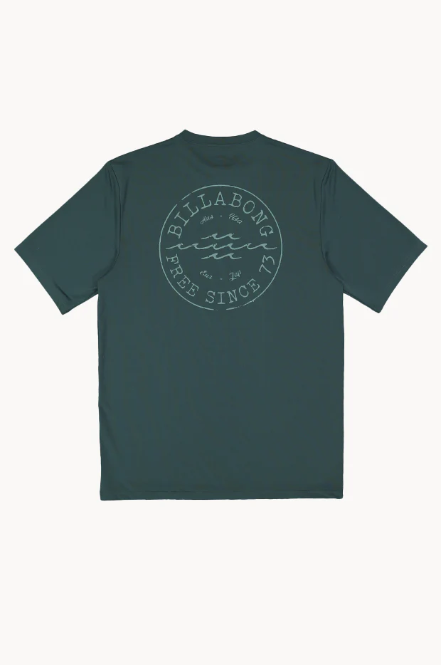 Mens Big Wave Daz Short Sleeve Suntop - Image 3