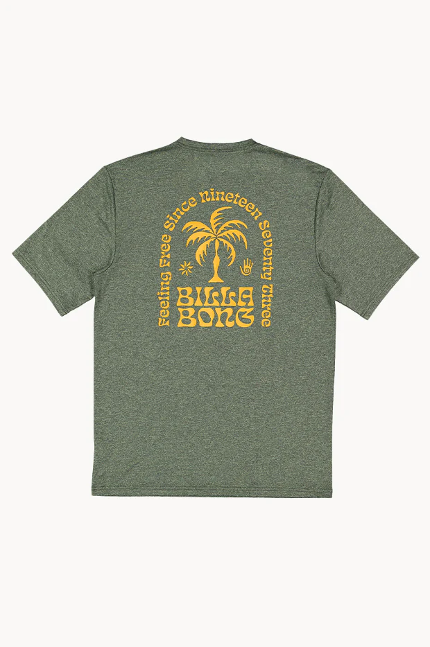 Mens Big Wave Shazza Short Sleeve Suntop - Image 2