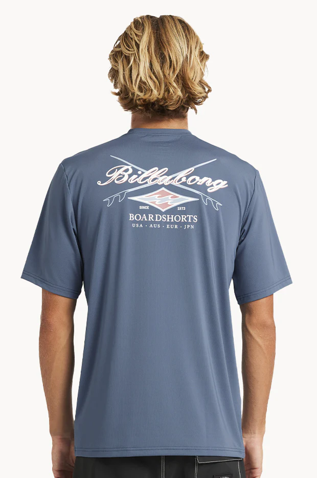 Mens Crossboards Short Sleeve Suntop - Image 2