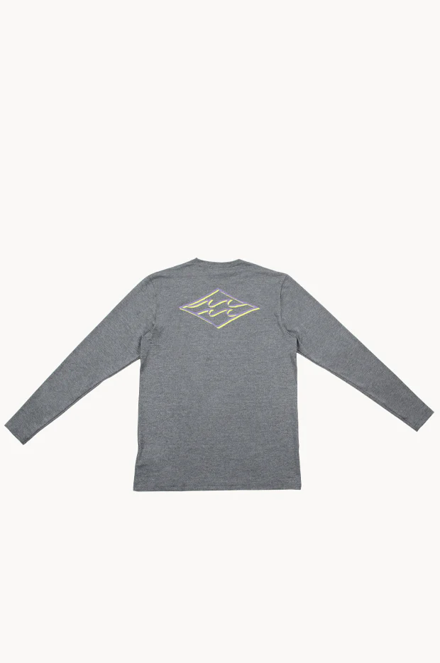 Mens Diamond Shoreline Long Sleeve Suntop - Image 2