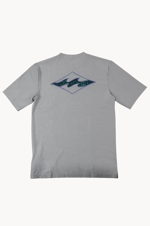 Mens Diamond Shoreline Short Sleeve Suntop - Image 2
