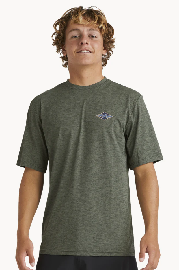 Mens Diamond Shoreline Short Sleeve Suntop