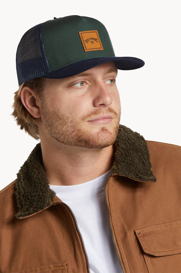 Mens Stacked Trucker Cap - Image 4