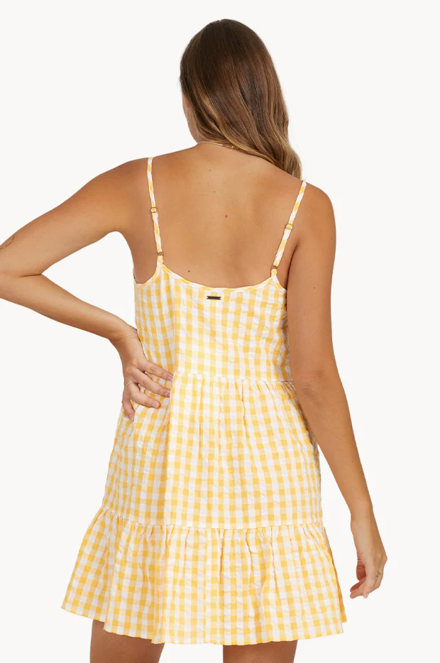 Sunshine Check Dress - Image 2