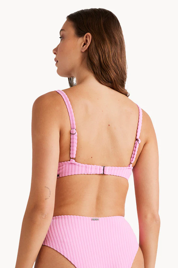 Terry Rib Reese DD Cup Underwire Bra - Image 2