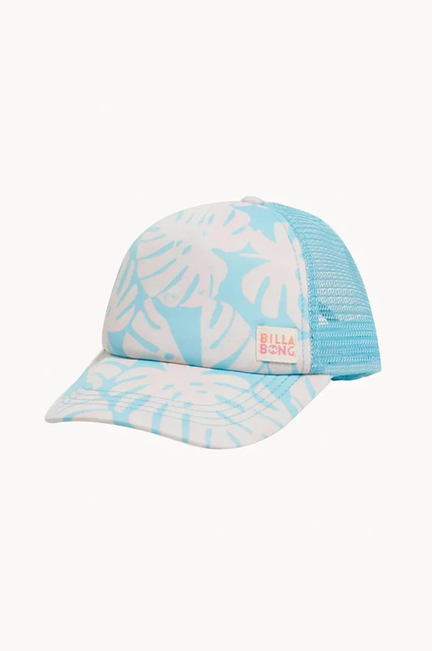 Toddler Girls Shady Palms Trucker Cap