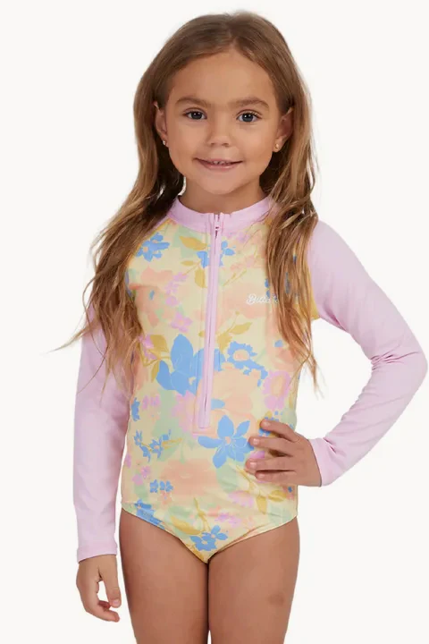 Toddler Girls Sunflower Sunsuit