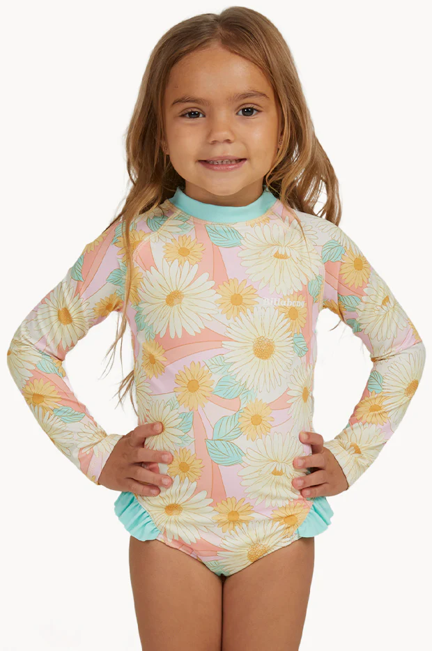 Toddler Girls Sweet Sunset Sunsuit