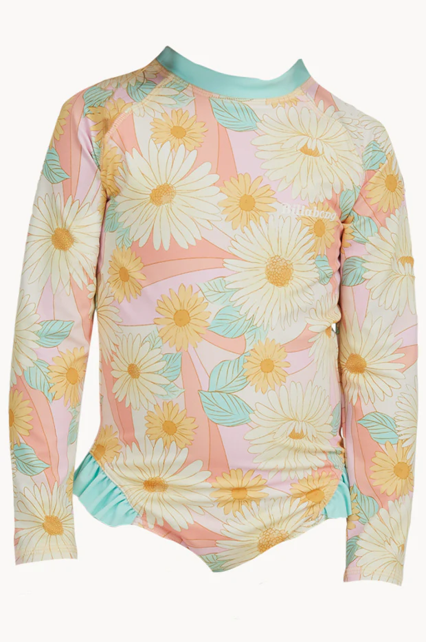 Toddler Girls Sweet Sunset Sunsuit - Image 3