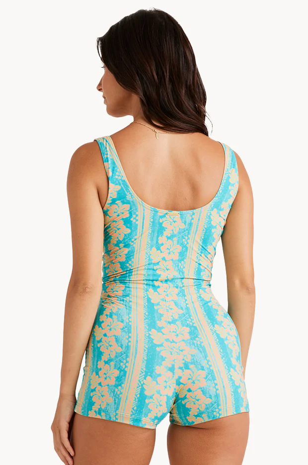 Water Baby Retro Surf Boyleg One Piece - Image 2