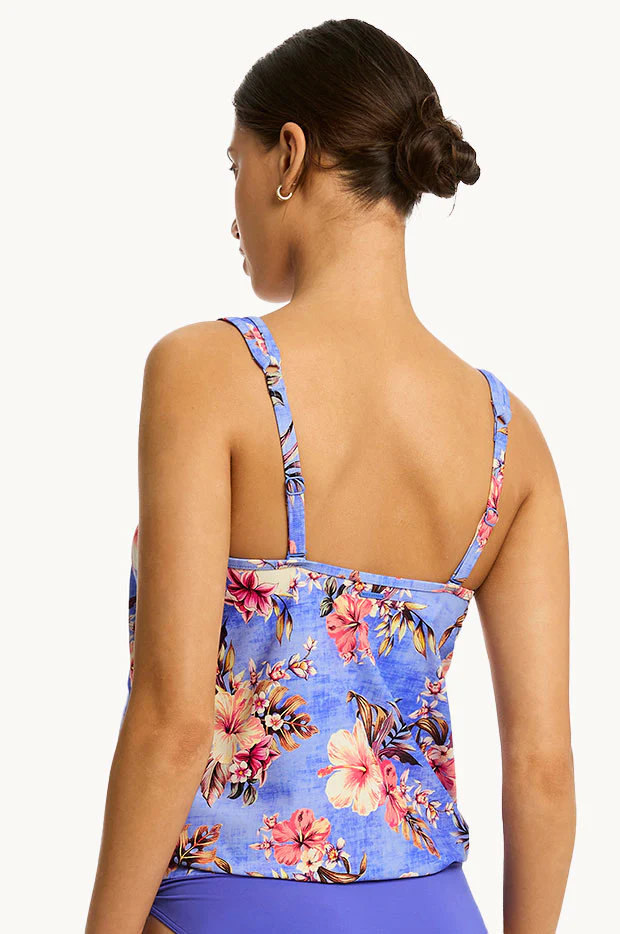 Blue Hawaii Blouson Tankini Separate - Image 3