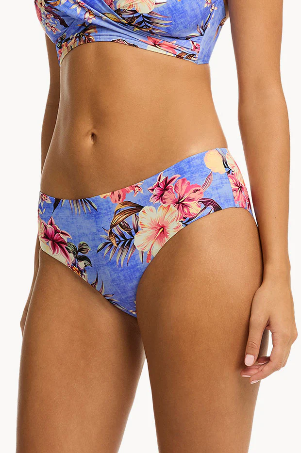 Blue Hawaii Mid Bikini Pant - Image 2