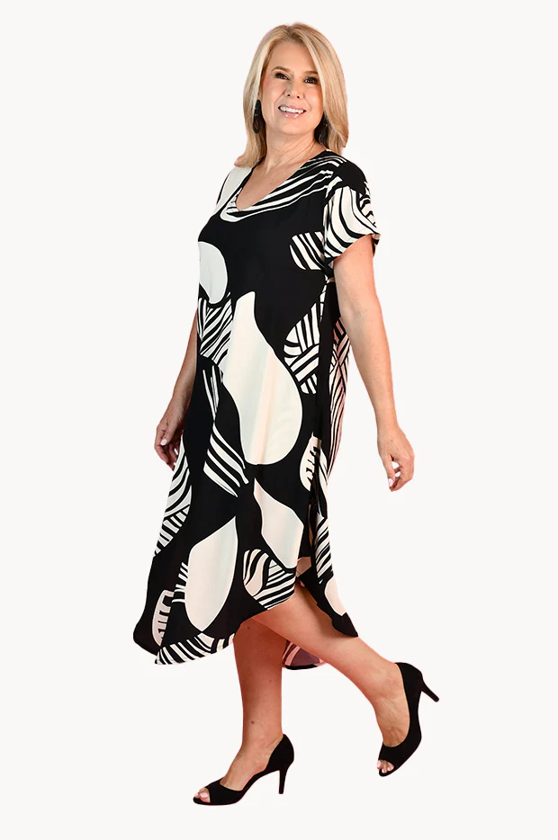 Abstract Great Harbour Dress - Image 3