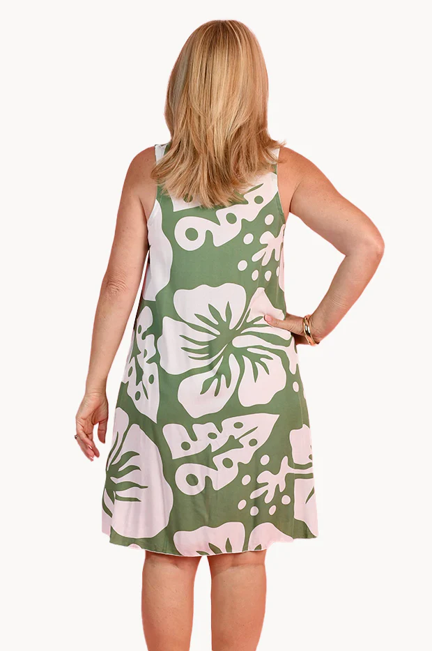 Hibiscus Lombok Dress - Image 2