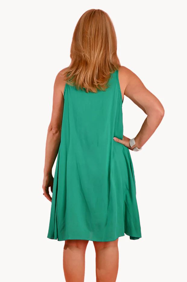 Plain Lombok Pleat Dress - Image 2