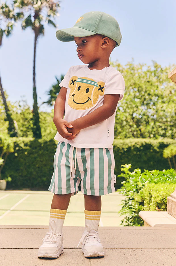 Boys Cabana Stripe Swim Short - Image 4
