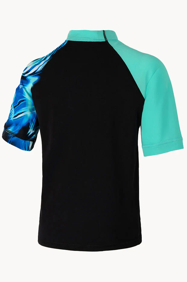 Boys Logo Short Sleeve Suntop - Image 2
