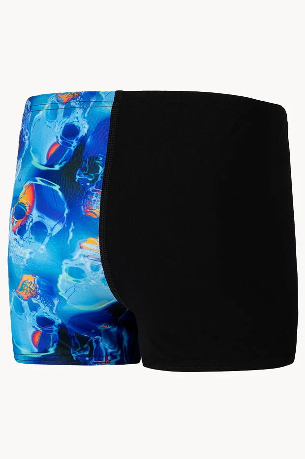 Boys Skull V Cut Aquashort - Image 2