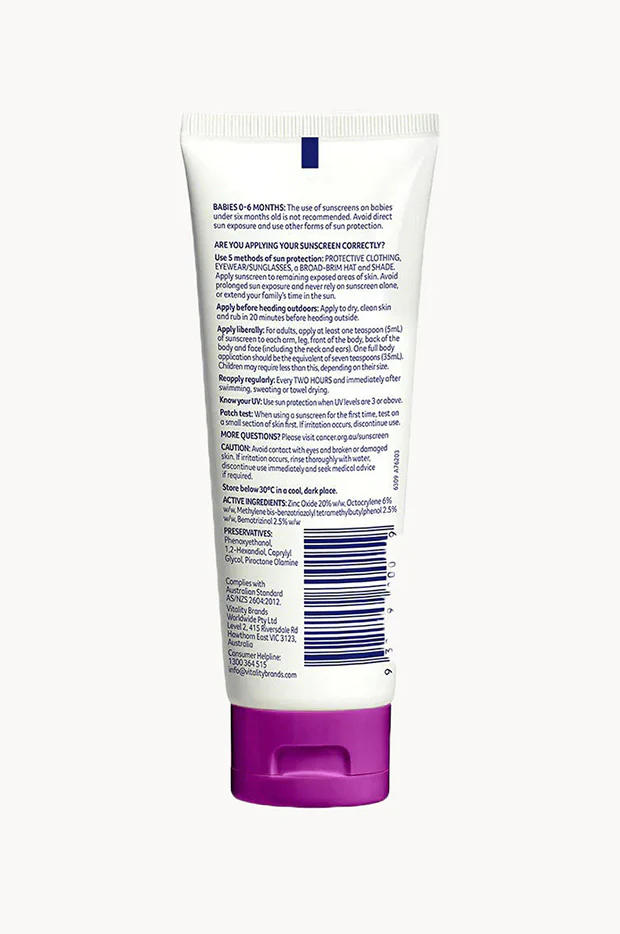 75ml Kids + Zinc Sunscreen 50+ - Image 2