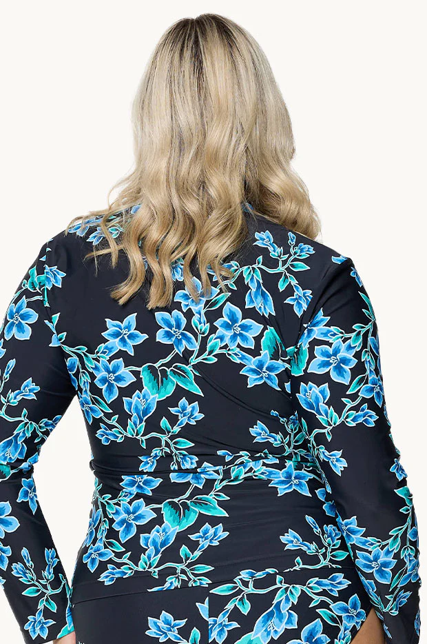 Bahamas Blue Long Sleeve Suntop - Image 2